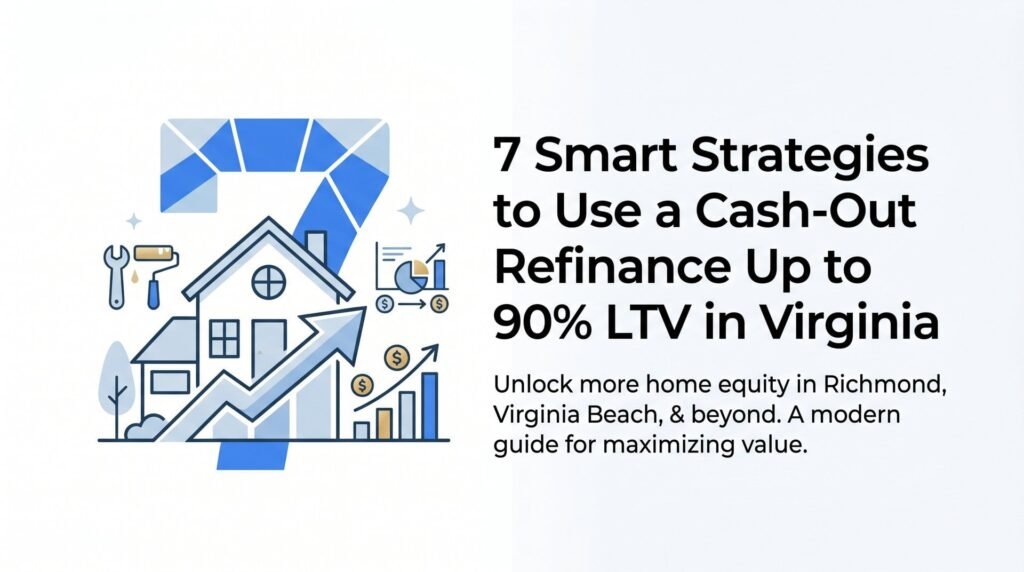 7 Smart Strategies to Use a Cash-Out Refinance Up to 90% LTV in Virginia