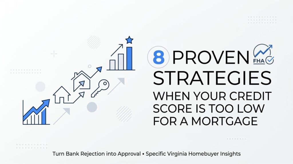 8 Proven Strategies When Your Credit Score Is Too Low for a Mortgage