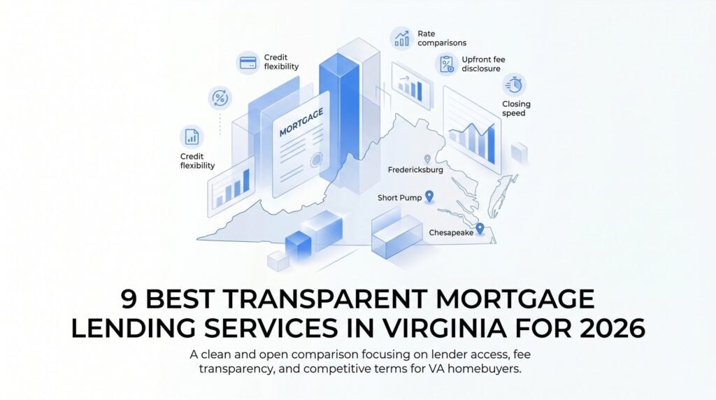 9 Best Transparent Mortgage Lending Services in Virginia for 2026