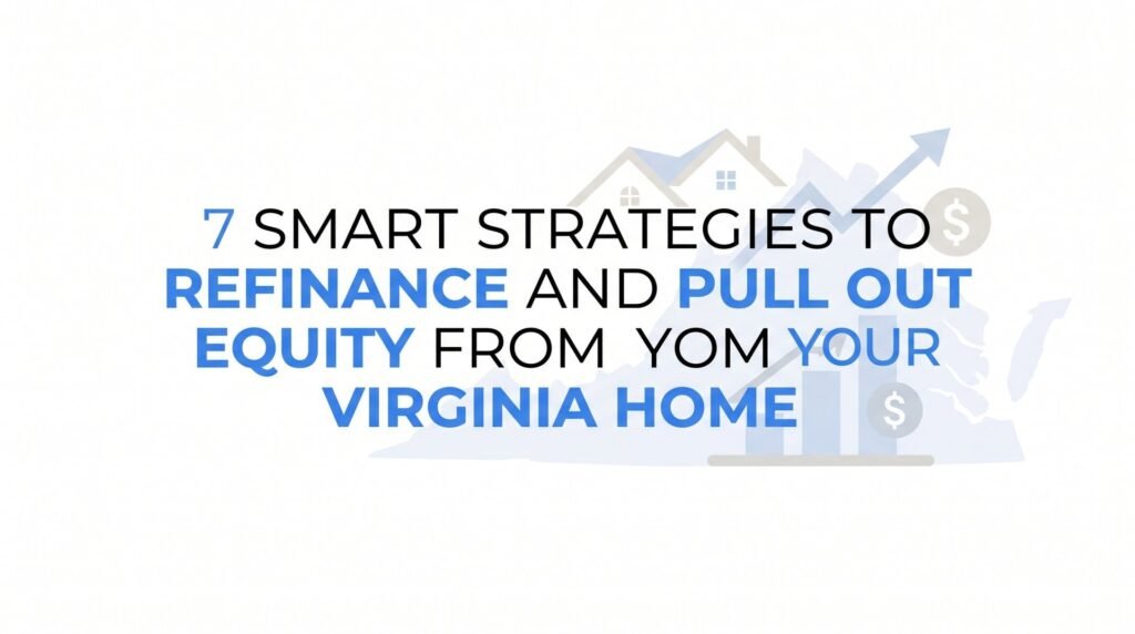 7 Smart Strategies to Refinance and Pull Out Equity From Your Virginia Home